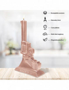 Świeca Magnum Rose Gold 2