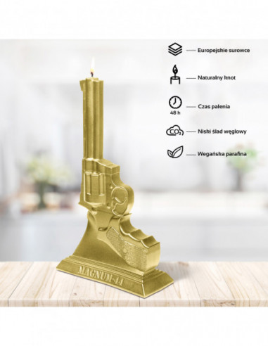 Świeca Magnum Classic Gold