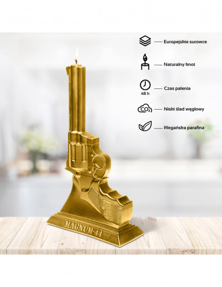 Świeca Magnum Gold