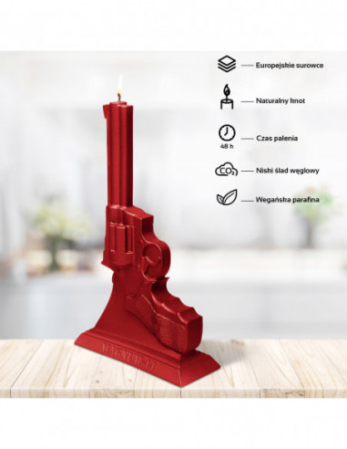 Świeca Magnum Red