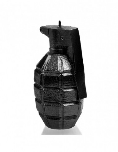 Świeca Grenade  Black Metallic Small