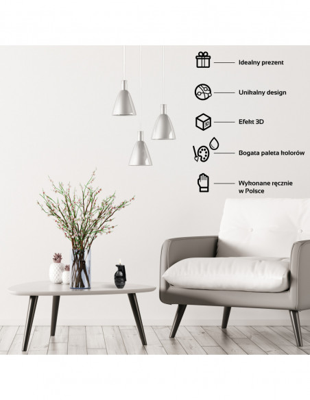 Świeca Grenade  Black Metallic Small