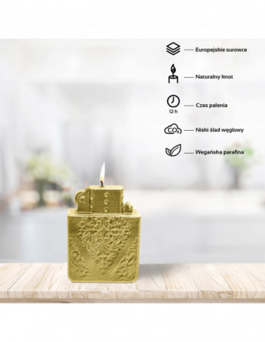 Świeca Lighter Classic Gold
