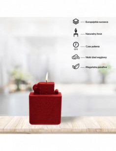 Świeca Lighter Red 2
