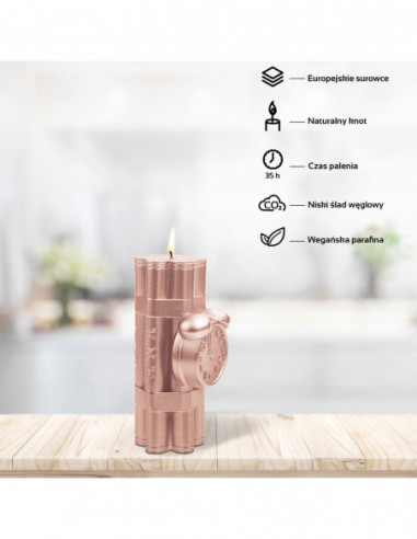 Świeca Dynamite Rose Gold