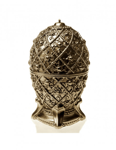 Świeca Faberge Egg Brass