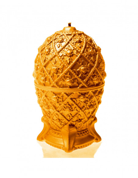 Świeca Faberge Egg Orange