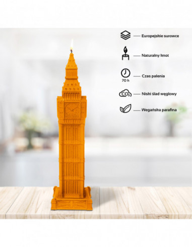 Świeca Big Ben Orange