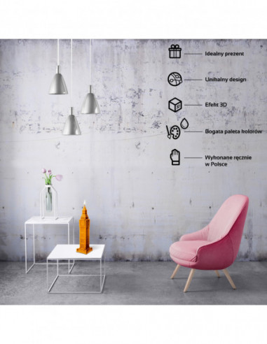 Świeca Big Ben Orange