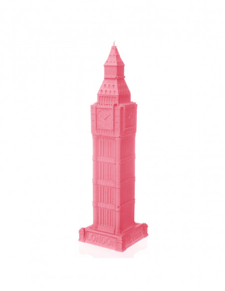 Świeca Big Ben Pink