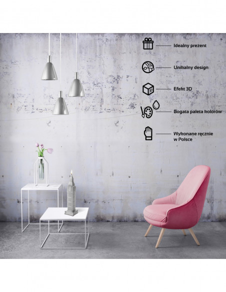 Świeca Big Ben Silver