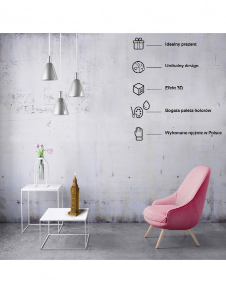 Świeca Big Ben Classic Gold