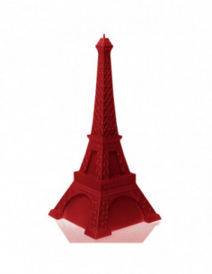 Świeca Eiffel Tower Red