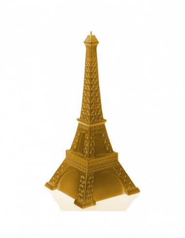 Świeca Eiffel Tower Gold