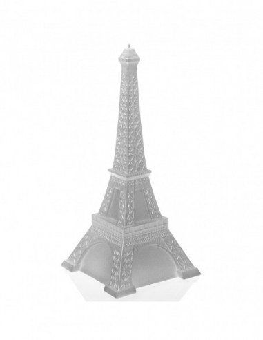 Świeca Eiffel Tower Silver
