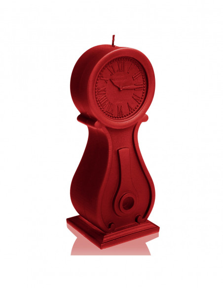 Świeca Clock Red