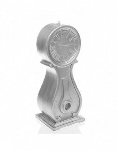 Świeca Clock Silver