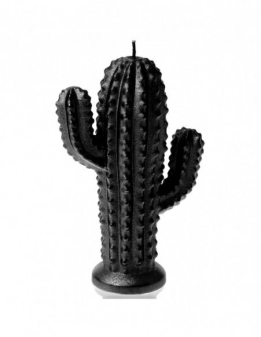 Świeca Cactus Black Metallic Small