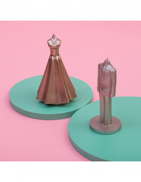 Świeca ślubna Groom Red