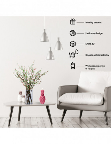 Świeca Pineapple Pink Big