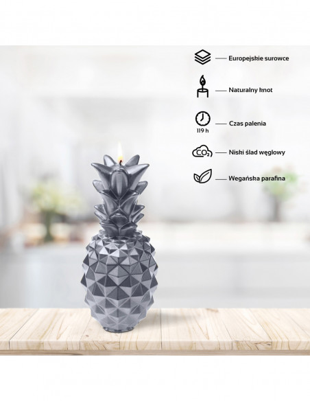 Świeca Pineapple Steel Big