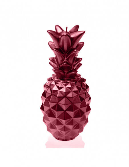 Świeca Pineapple Red Metallic Big
