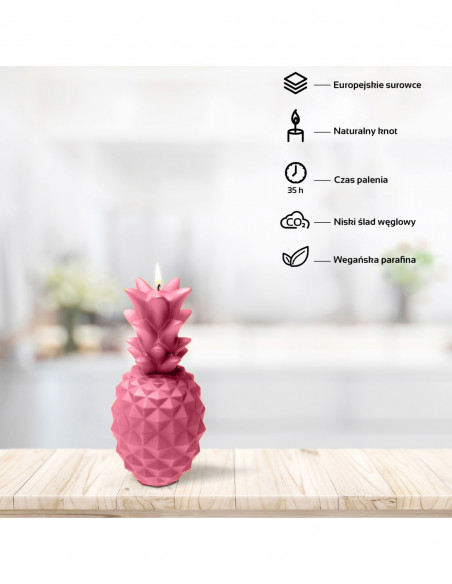 Świeca Pineapple Pink