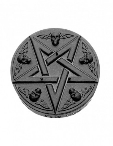 Świeca Pentagram Black Metallic