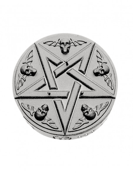 Świeca Pentagram Silver