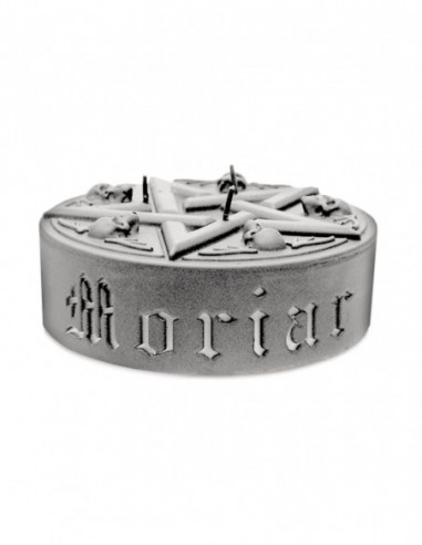 Świeca Pentagram Silver