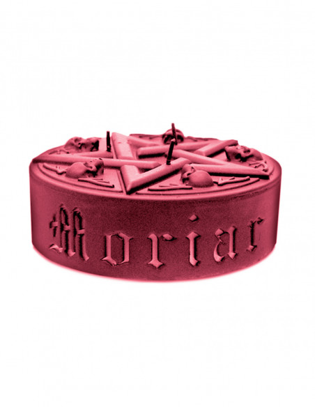 Świeca Pentagram Red Metallic