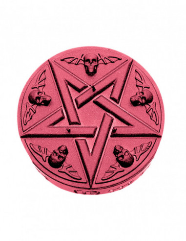 Świeca Pentagram Red Metallic