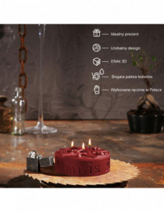 Świeca Pentagram Red 2