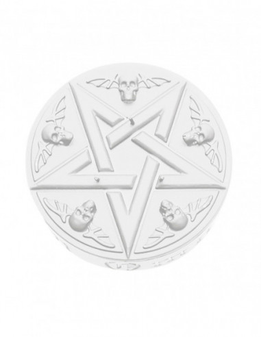 Świeca Pentagram White
