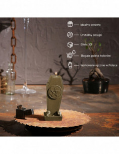 Świeca Coffin with...