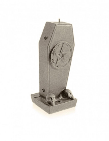 Świeca Coffin with Pentagram Brass