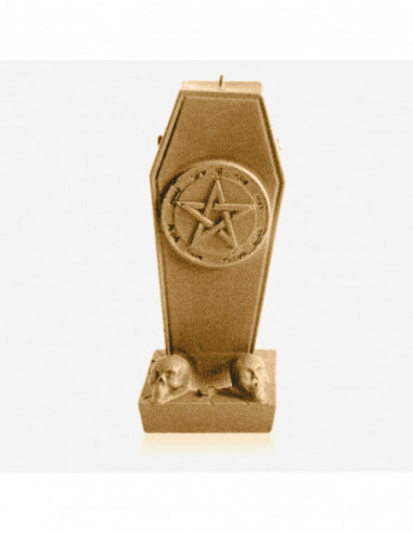 Świeca Coffin with Pentagram Classic...