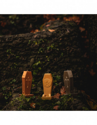Świeca Coffin with Pentagram Classic...