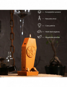 Świeca Coffin with...