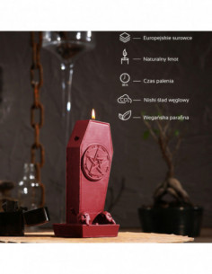 Świeca Coffin with...