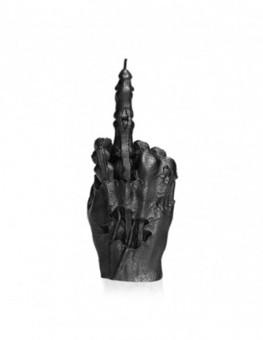 Świeca Zombie Hand FCK Black Metallic