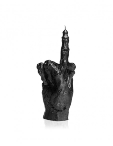 Świeca Zombie Hand FCK Black Metallic