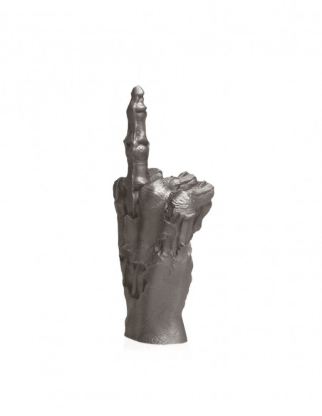 Świeca Zombie Hand FCK Gray