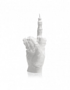 Świeca Zombie Hand FCK White