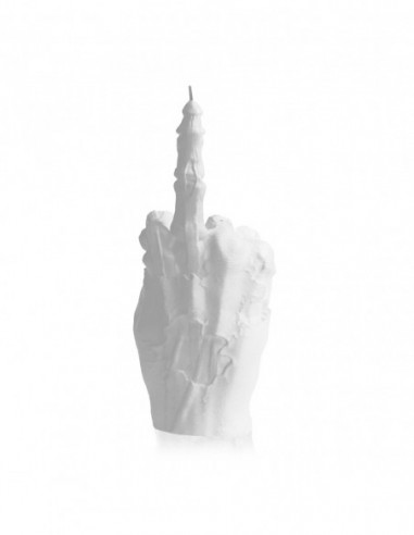 Świeca Zombie Hand FCK White