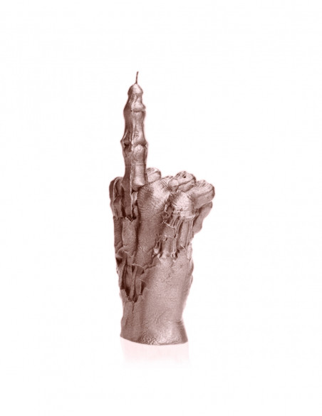 Świeca Zombie Hand FCK Rose Gold