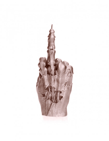 Świeca Zombie Hand FCK Rose Gold