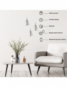 Świeca Zombie Hand FCK Gold