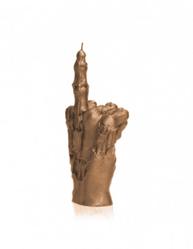 Świeca Zombie Hand FCK Gold