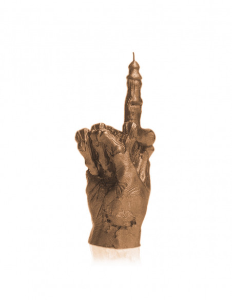 Świeca Zombie Hand FCK Gold